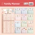 Kép 2/3 - Falinaptár képes 300 x 300 mm, fehér lapokkal Family Planner Dayliner 2026.