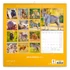 Kép 2/3 - Falinaptár képes lemeznaptár 300x300mm, Wild Animals Realsystem 2026.