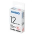 Kép 1/4 - Feliratozógép szalag XR-12WER1 12mmx8m Casio piros/fehér