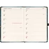 Kép 6/6 - Keménytáblás notesz krémszínű lapokkal leszorító gumiszalaggal Fox 130x210mm, Presco