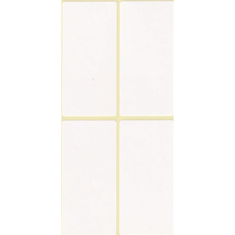 Etikett címke, 40x80mm, 15 lap, 4 címke/lap